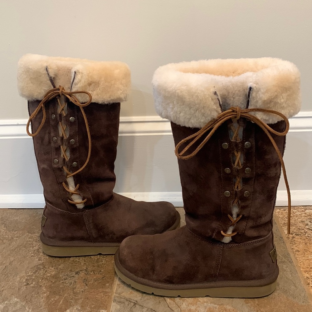 UGG Upside Suede Tall Boot size 7